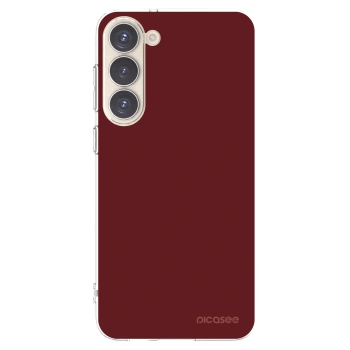 Picasee Samsung Galaxy S23+ 5G Hülle - Transparentes Silikon - Red Bliss