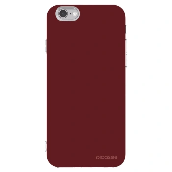 Picasee Apple iPhone 6/6S Hülle - Transparentes Silikon - Red Bliss