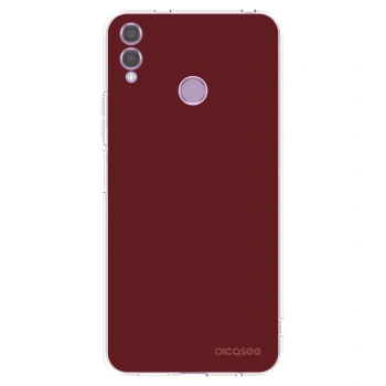 Picasee Honor 8X Hülle - Transparentes Silikon - Red Bliss