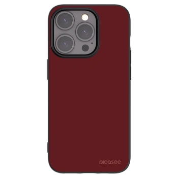 Picasee Apple iPhone 15 Pro Hülle - Schwarzes Silikon - Red Bliss