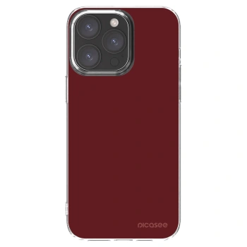 Picasee Apple iPhone 15 Pro Max Hülle - Transparentes Silikon - Red Bliss