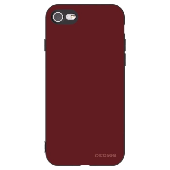 Picasee Apple iPhone 7 Hülle - Schwarzes Silikon - Red Bliss