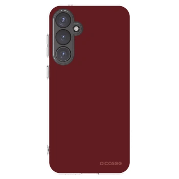 Picasee Samsung Galaxy S23 FE S711B Hülle - Transparentes Silikon - Red Bliss