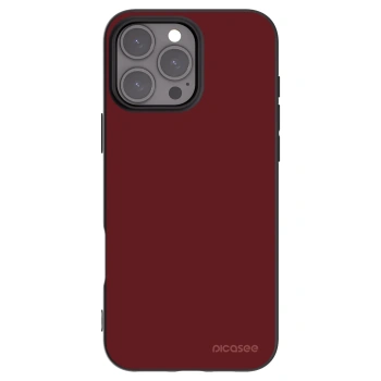 Picasee Apple iPhone 16 Pro Max Hülle - Schwarzes Silikon - Red Bliss