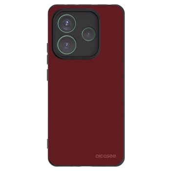 Picasee Xiaomi Redmi Note 14 5G Hülle - Schwarzes Silikon - Red Bliss