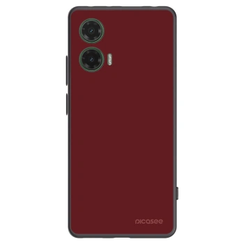 Picasee Motorola Moto G35 5G Hülle - Schwarzes Silikon - Red Bliss