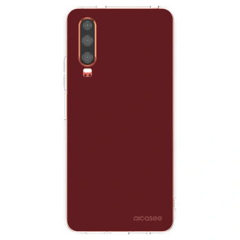 Picasee Huawei P30 Hülle - Transparentes Silikon - Red Bliss