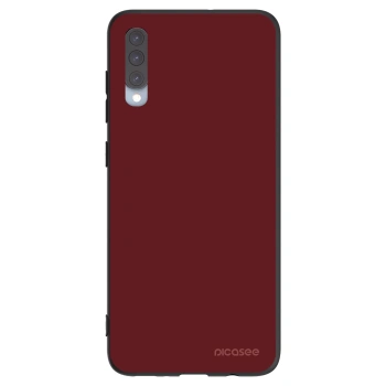 Picasee Samsung Galaxy A70 A705F Hülle - Schwarzes Silikon - Red Bliss