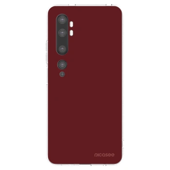 Picasee Xiaomi Mi Note 10 (Pro) Hülle - Transparentes Silikon - Red Bliss