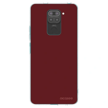 Picasee Xiaomi Redmi Note 9 Hülle - Schwarzes Silikon - Red Bliss