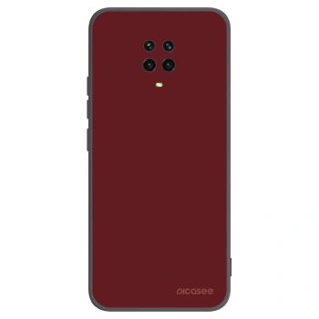 Picasee Xiaomi Redmi Note 9S Hülle - Schwarzes Silikon - Red Bliss