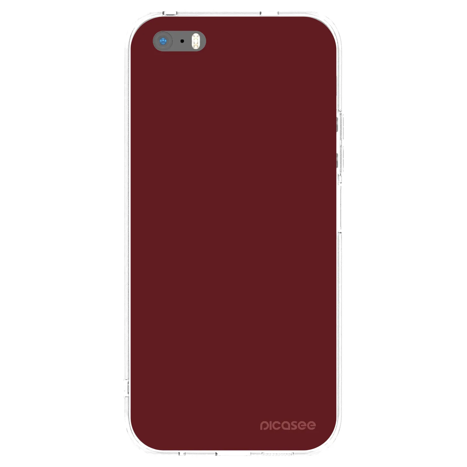 Picasee Apple iPhone 6 Plus/6S Plus Hülle - Transparentes Silikon - Red Bliss