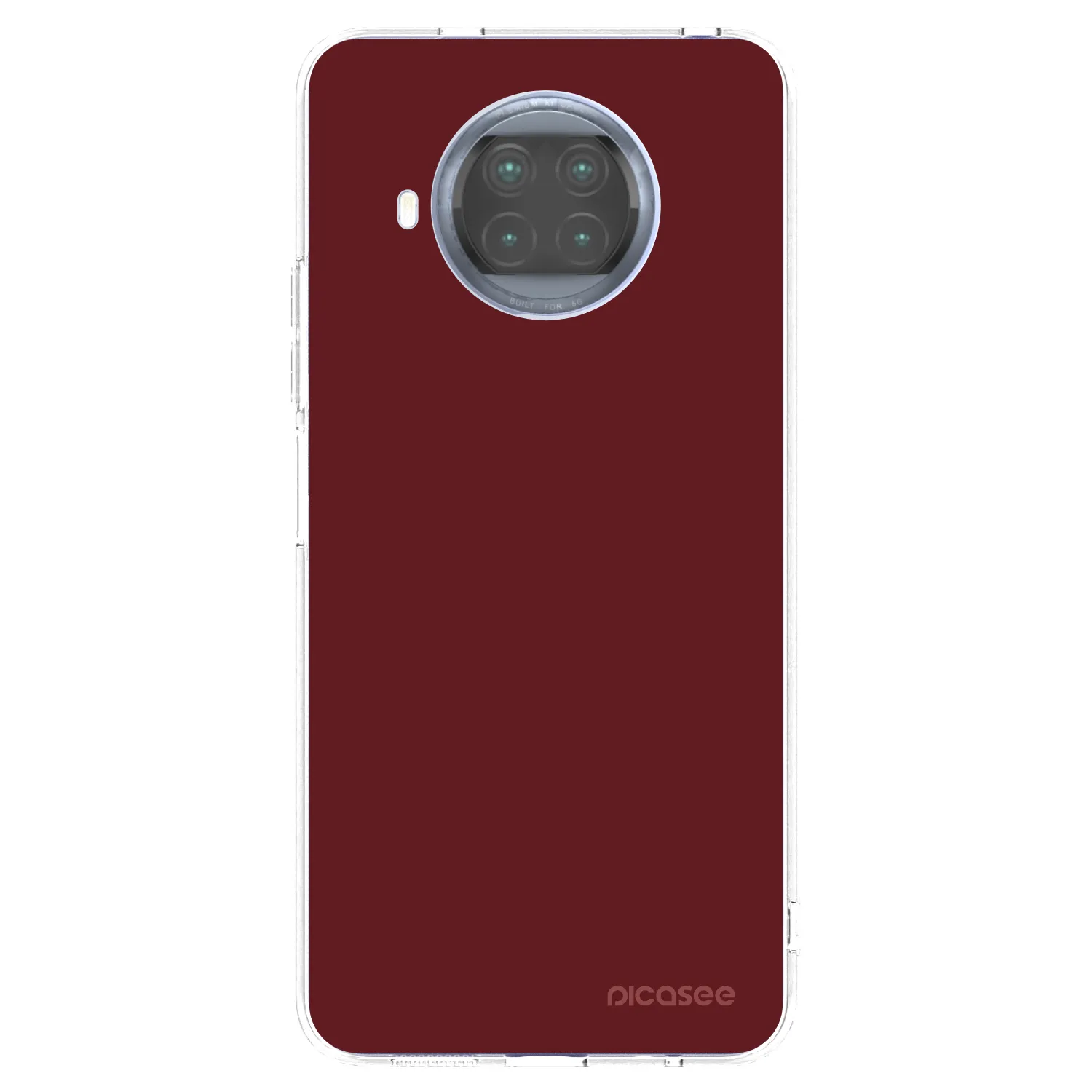 Picasee Xiaomi Mi 10T Lite Hülle - Transparentes Silikon - Red Bliss