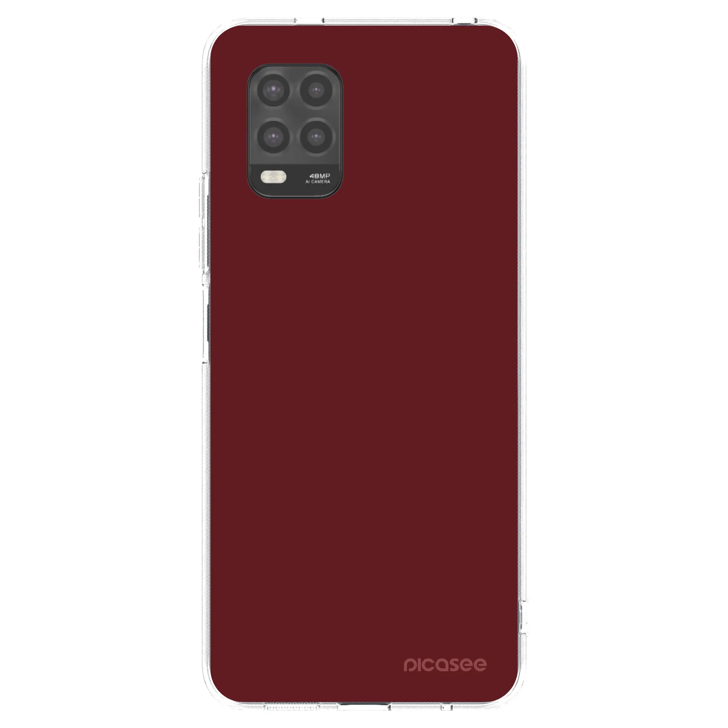Picasee Xiaomi Mi 10 Lite Hülle - Transparentes Silikon - Red Bliss