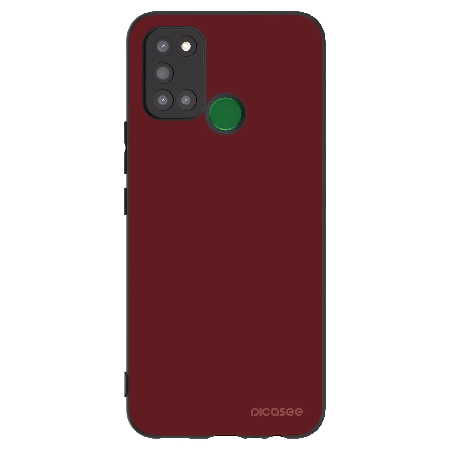 Picasee Realme 7i Hülle - Schwarzes Silikon - Red Bliss