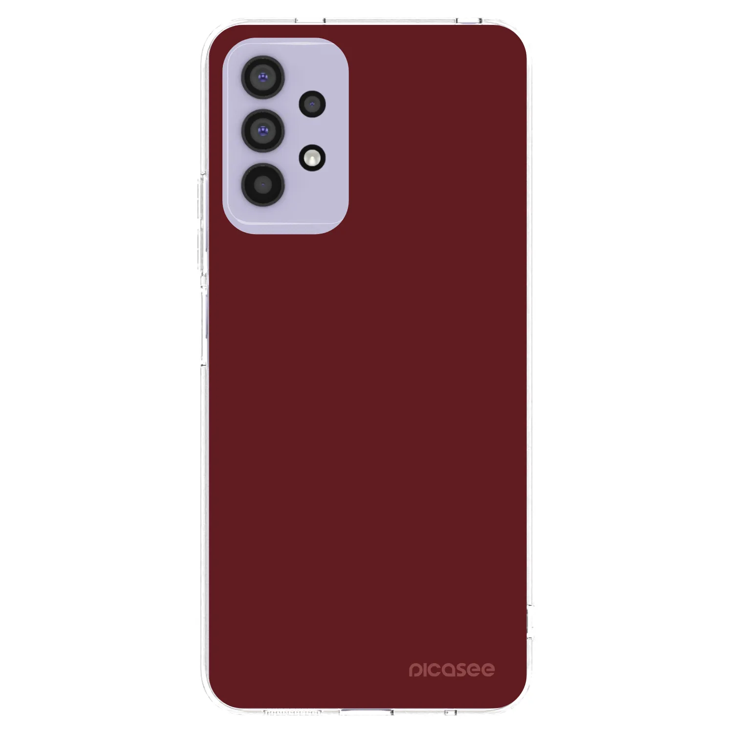 Picasee Samsung Galaxy A32 4G SM-A325F Hülle - Transparentes Silikon - Red Bliss