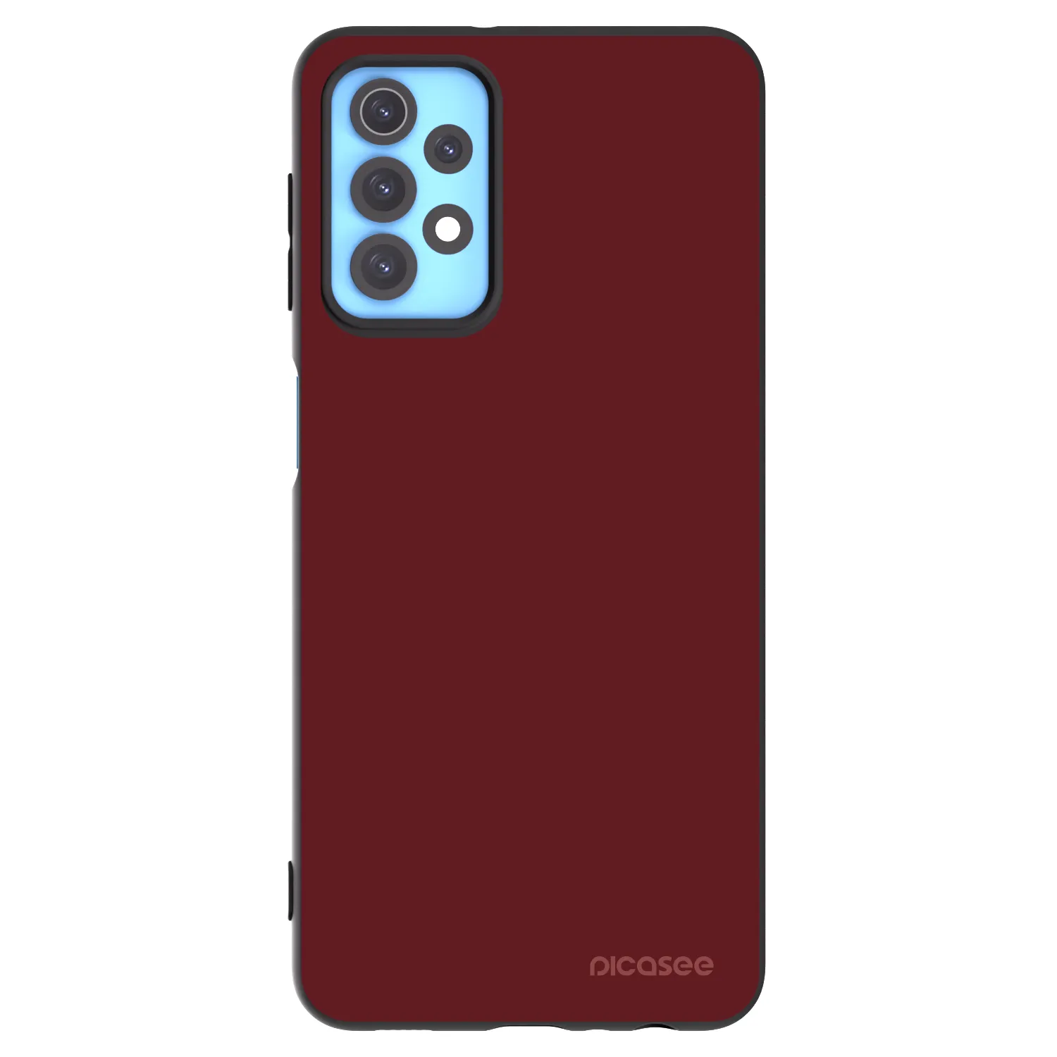 Picasee Samsung Galaxy A32 4G SM-A325F Hülle - Schwarzes Silikon - Red Bliss