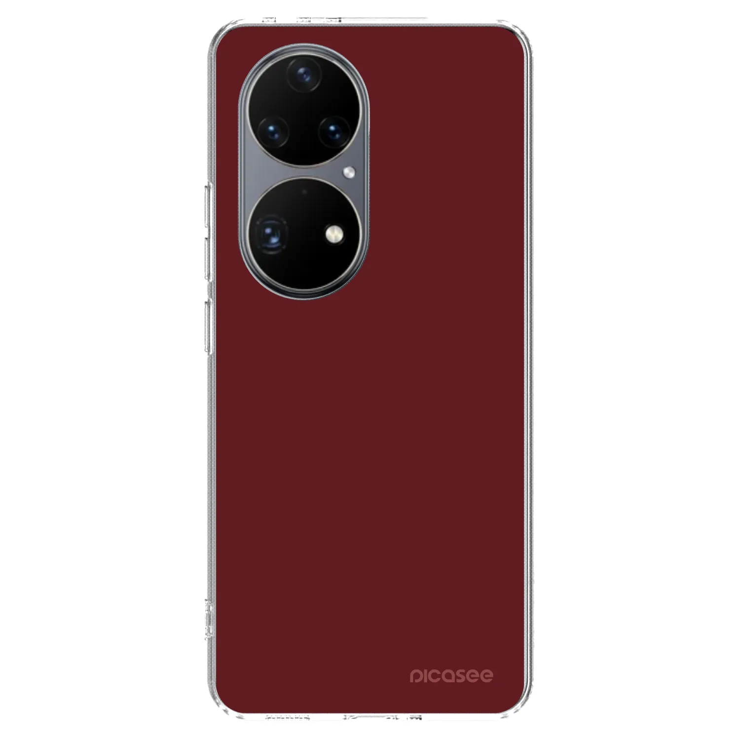 Picasee Huawei P50 Hülle - Transparentes Silikon - Red Bliss