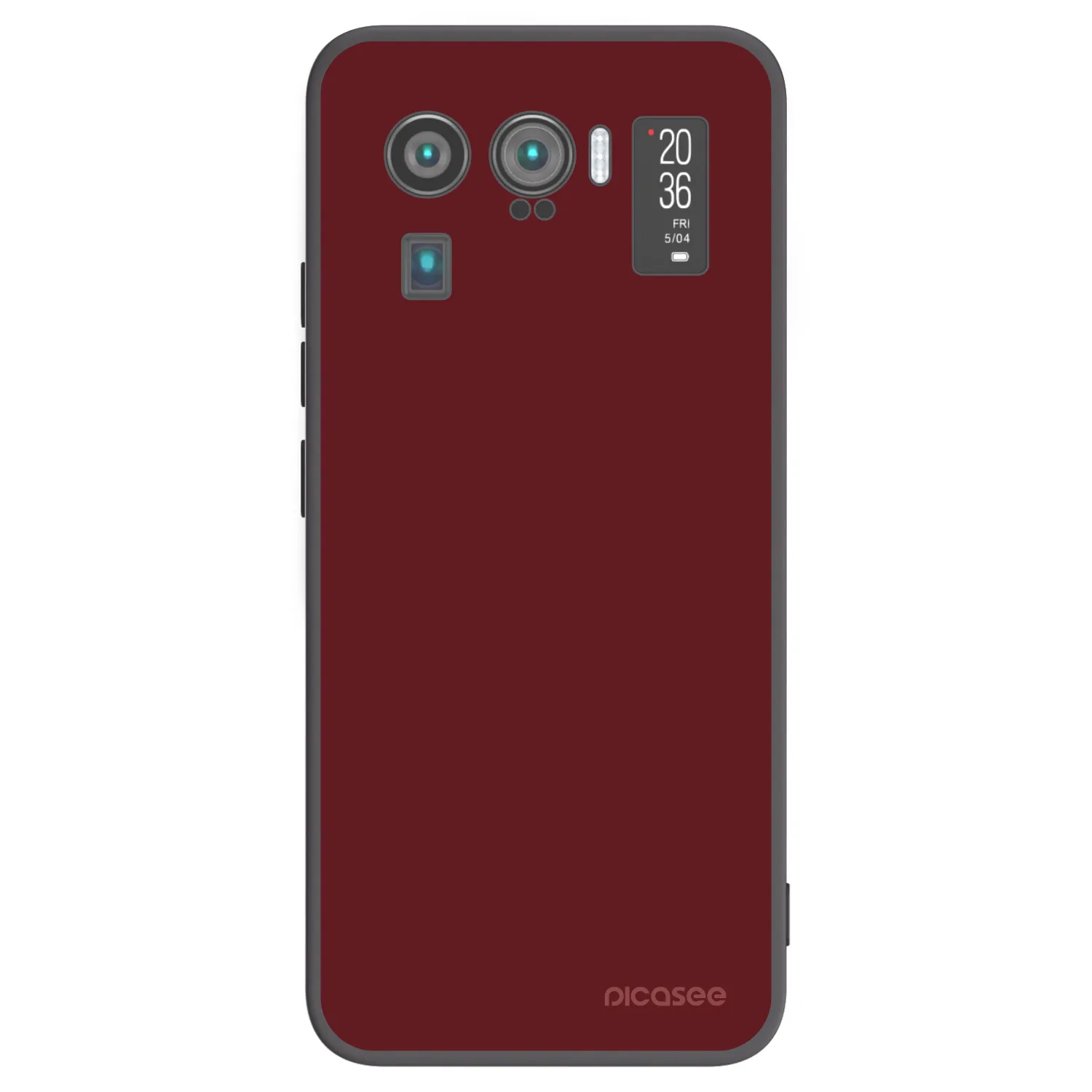 Picasee Xiaomi Mi 11 Ultra Hülle - Schwarzes Silikon - Red Bliss