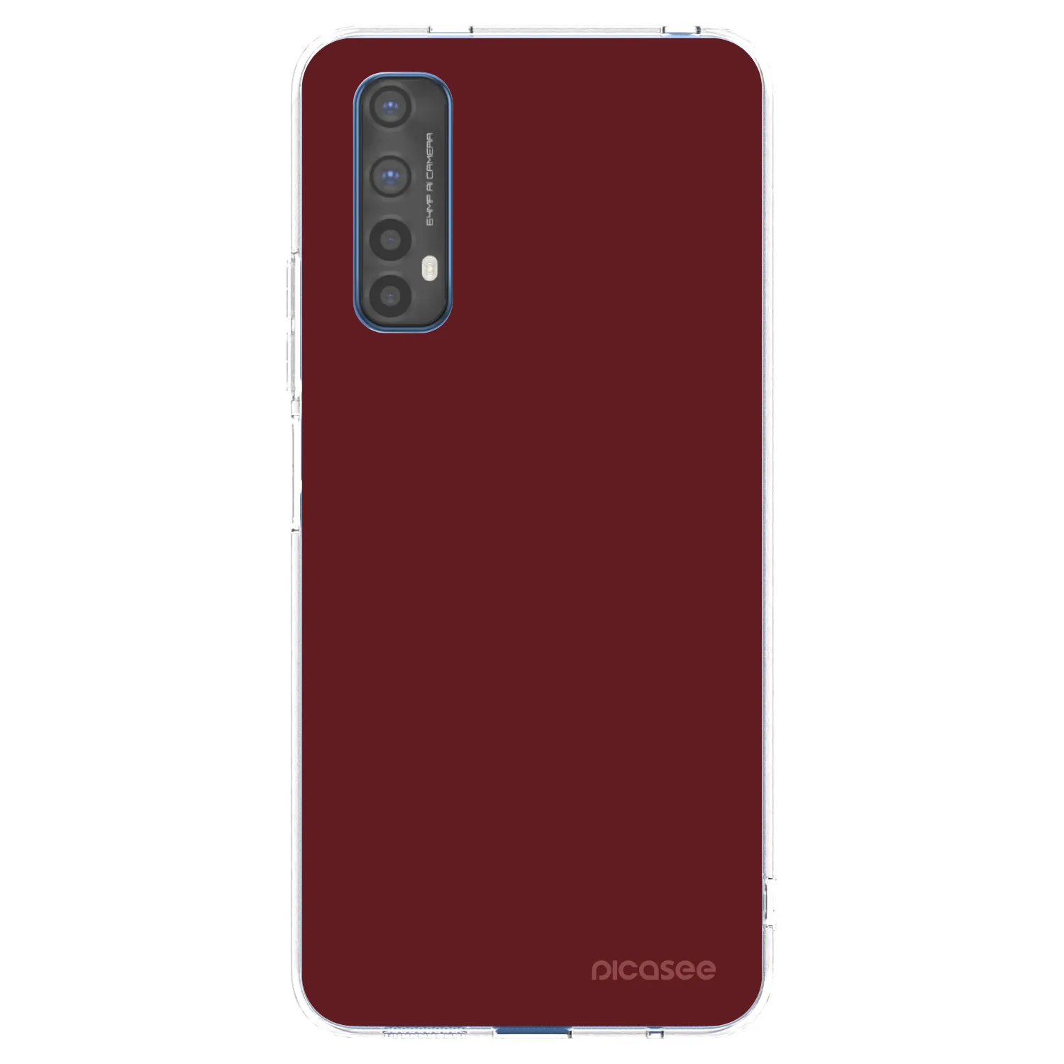 Picasee Realme 7 Hülle - Transparentes Silikon - Red Bliss