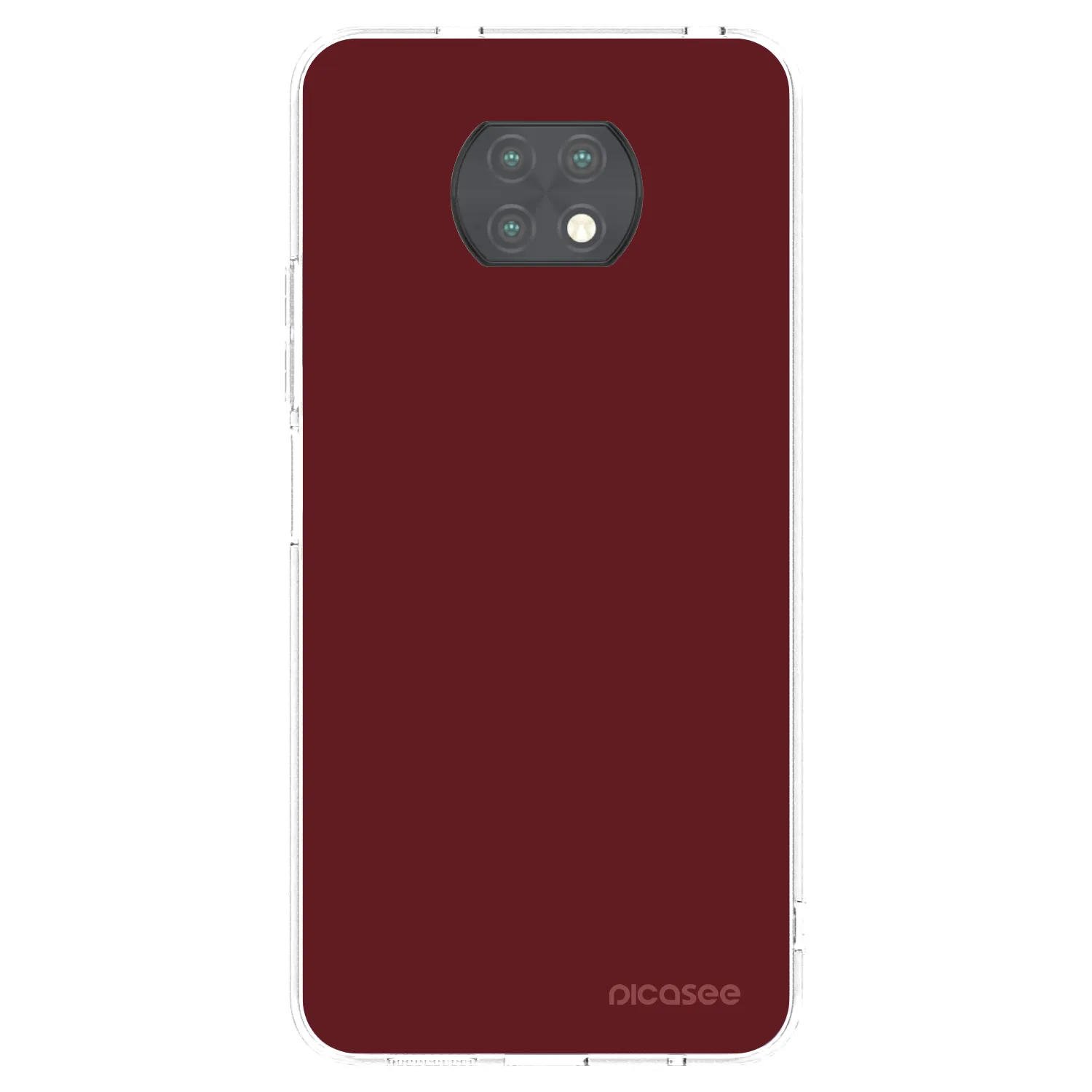 Picasee Xiaomi Redmi Note 9T Hülle - Transparentes Silikon - Red Bliss