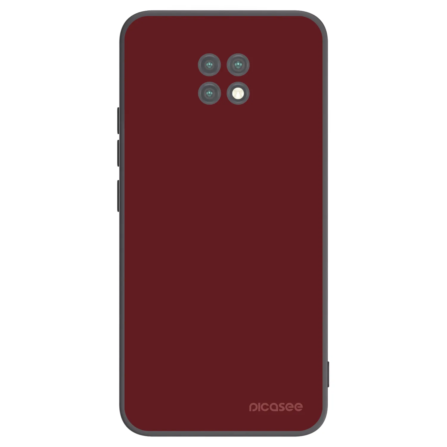 Picasee Xiaomi Redmi Note 9T Hülle - Schwarzes Silikon - Red Bliss