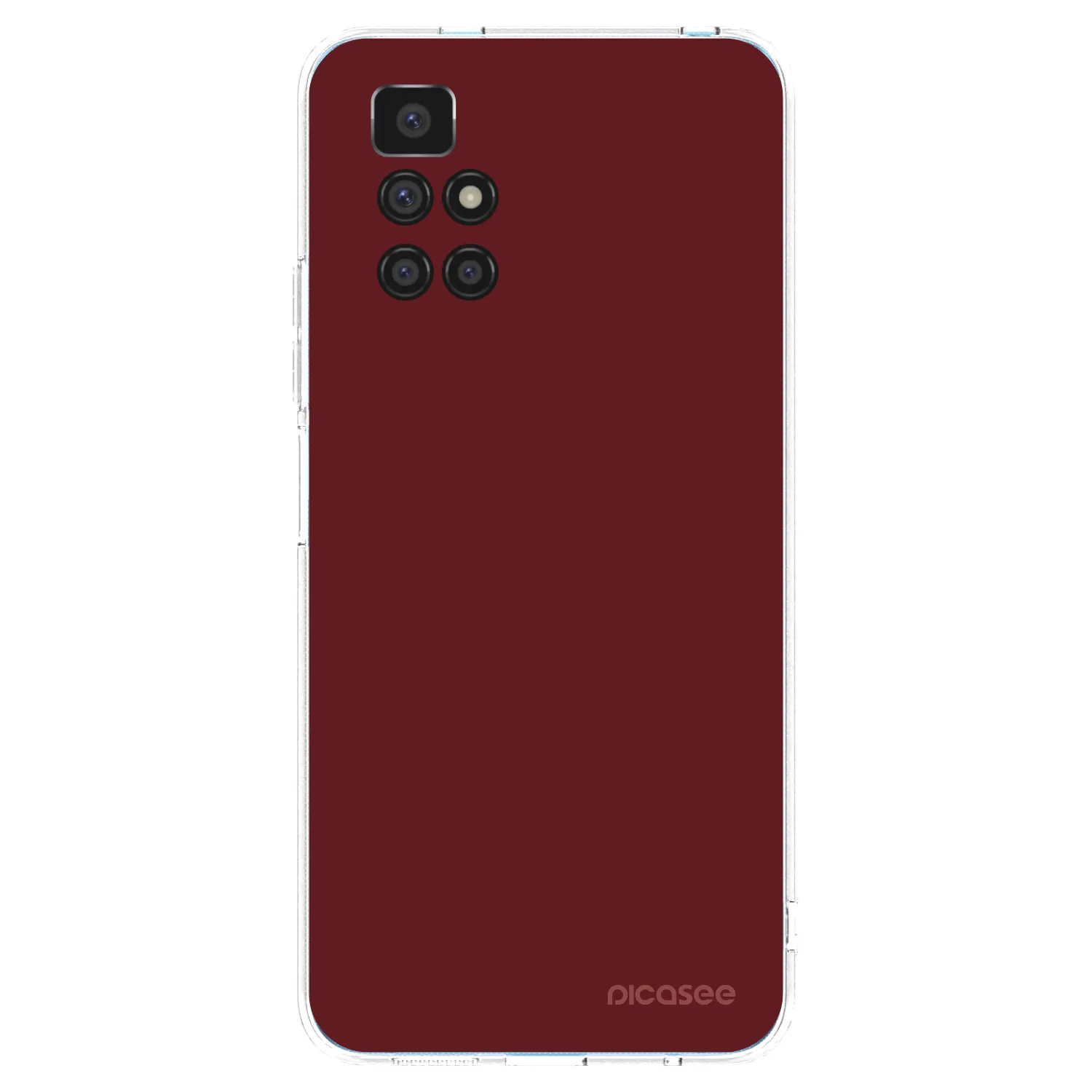 Picasee Xiaomi Redmi 10 Hülle - Transparentes Silikon - Red Bliss