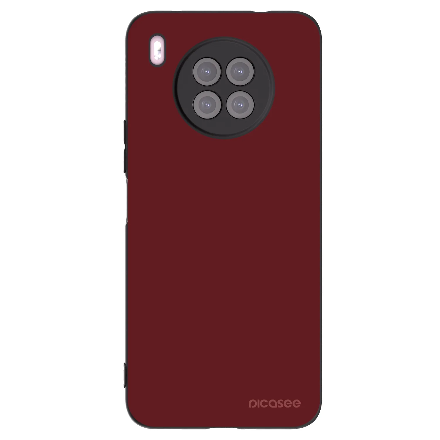 Picasee Huawei Nova 8i Hülle - Schwarzes Silikon - Red Bliss