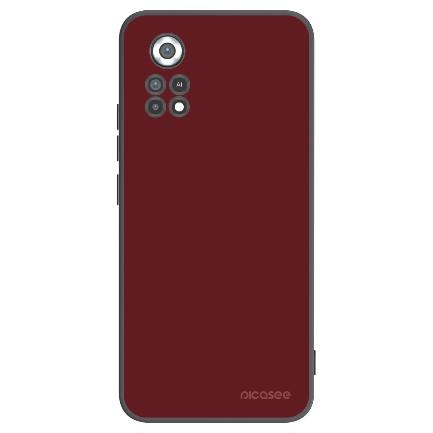 Picasee Xiaomi Poco X4 Pro 5G Hülle - Schwarzes Silikon - Red Bliss