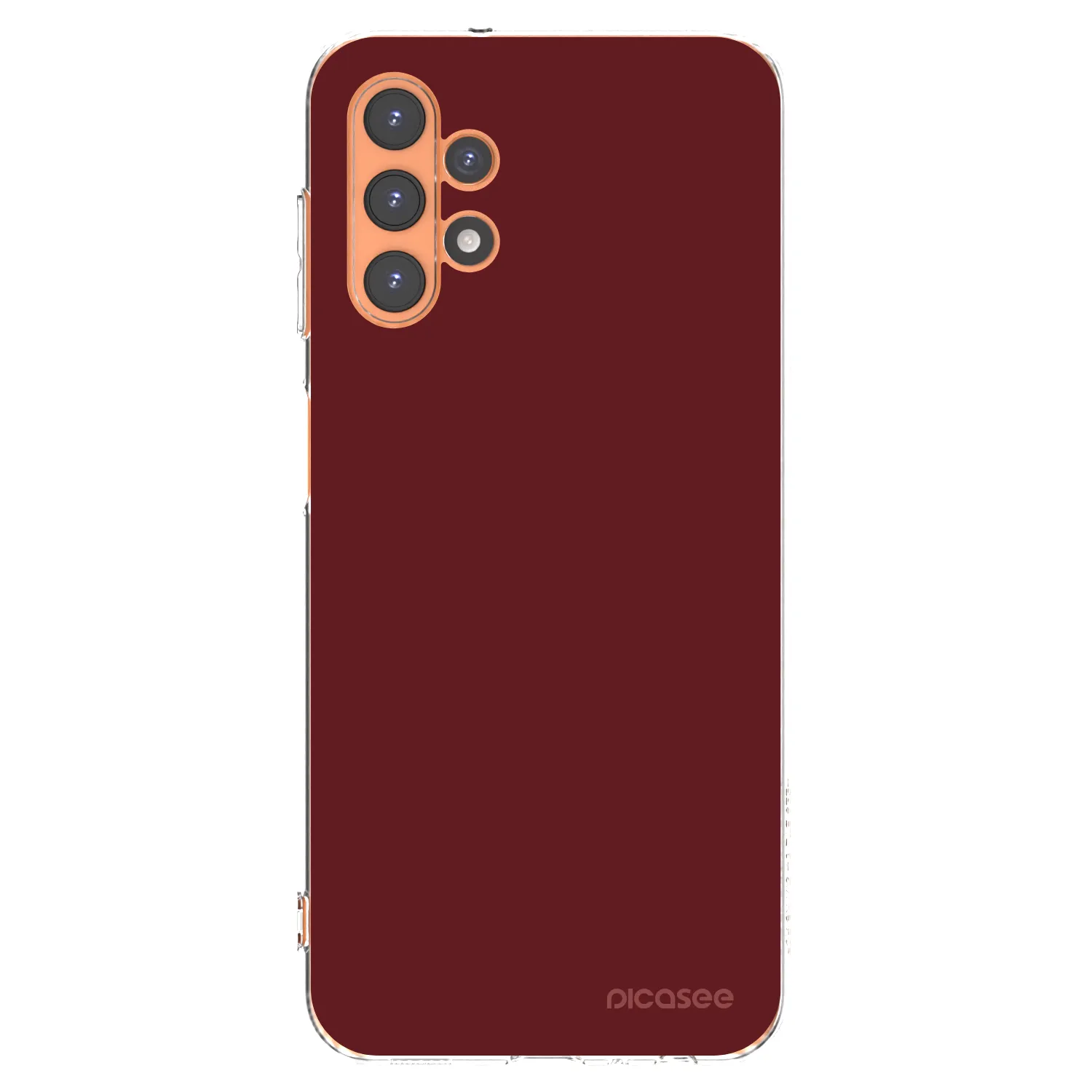 Picasee Samsung Galaxy A13 4G A135 Hülle - Transparentes Silikon - Red Bliss