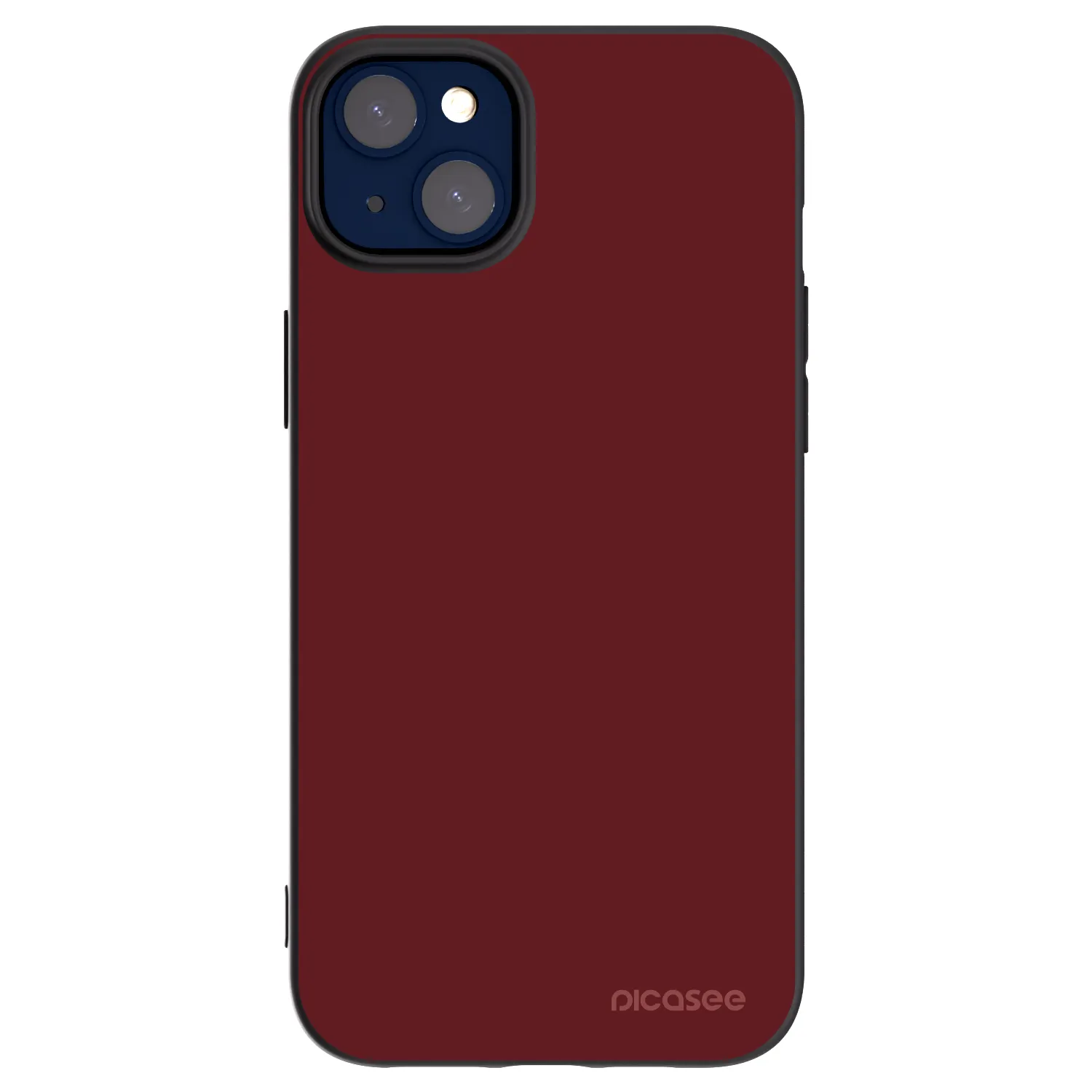 Picasee Apple iPhone 14 Plus Hülle - Schwarzes Silikon - Red Bliss
