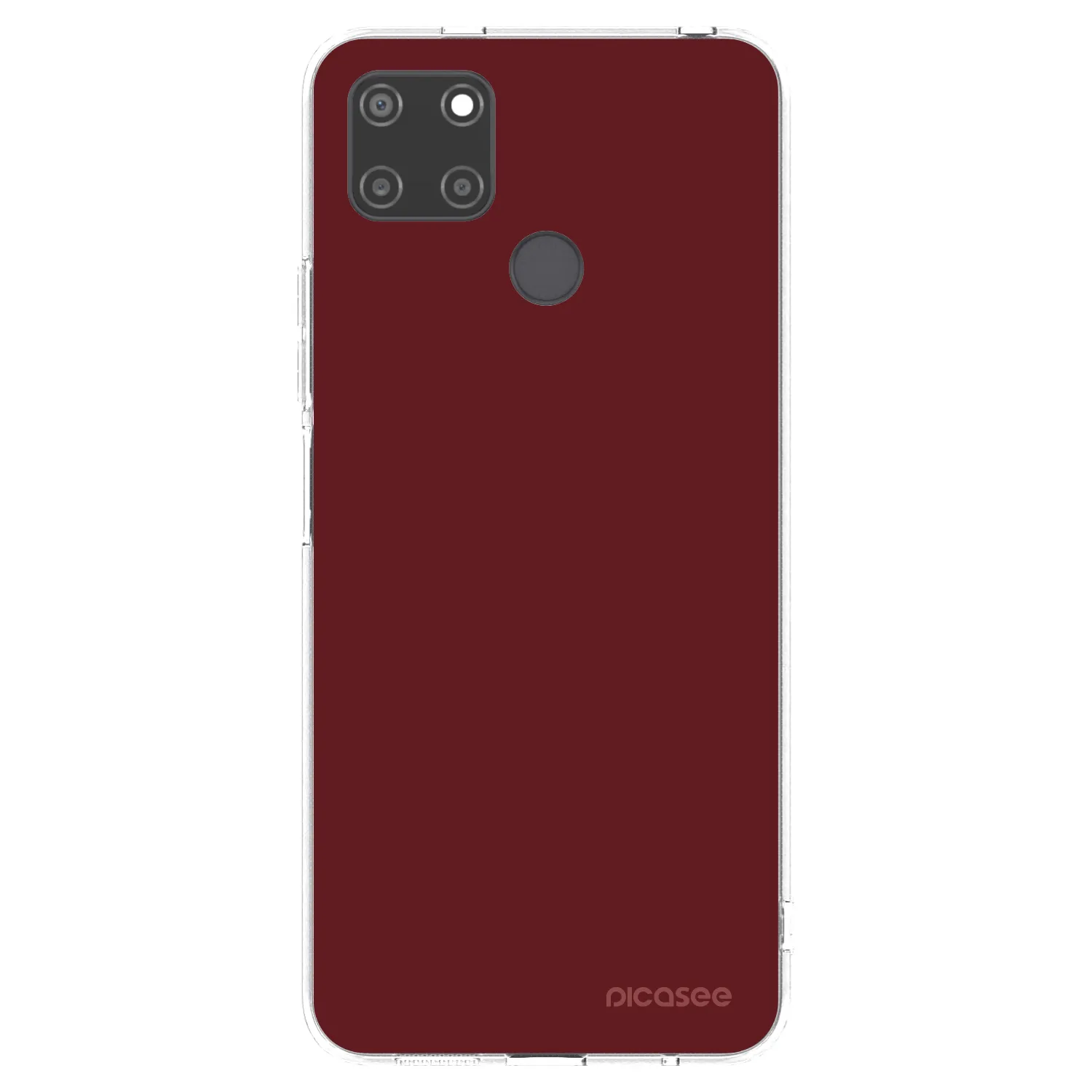 Picasee Realme C21Y Hülle - Transparentes Silikon - Red Bliss