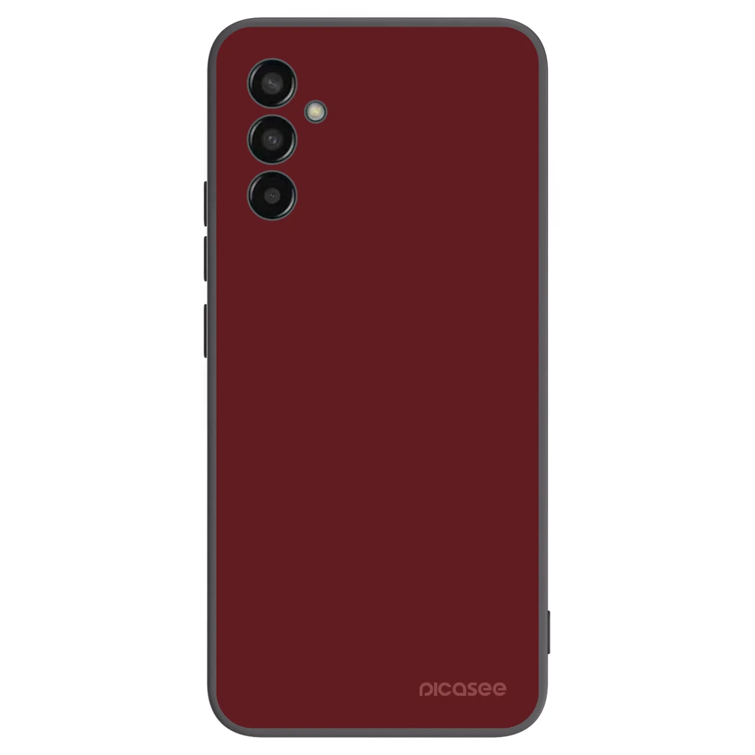 Picasee Samsung Galaxy M13 M135F Hülle - Schwarzes Silikon - Red Bliss