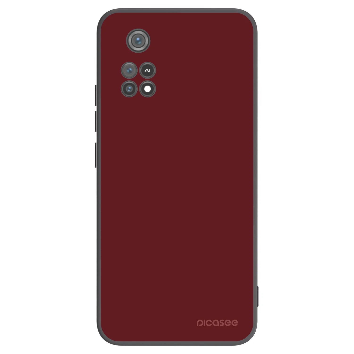 Picasee Xiaomi Poco M4 Pro Hülle - Schwarzes Silikon - Red Bliss