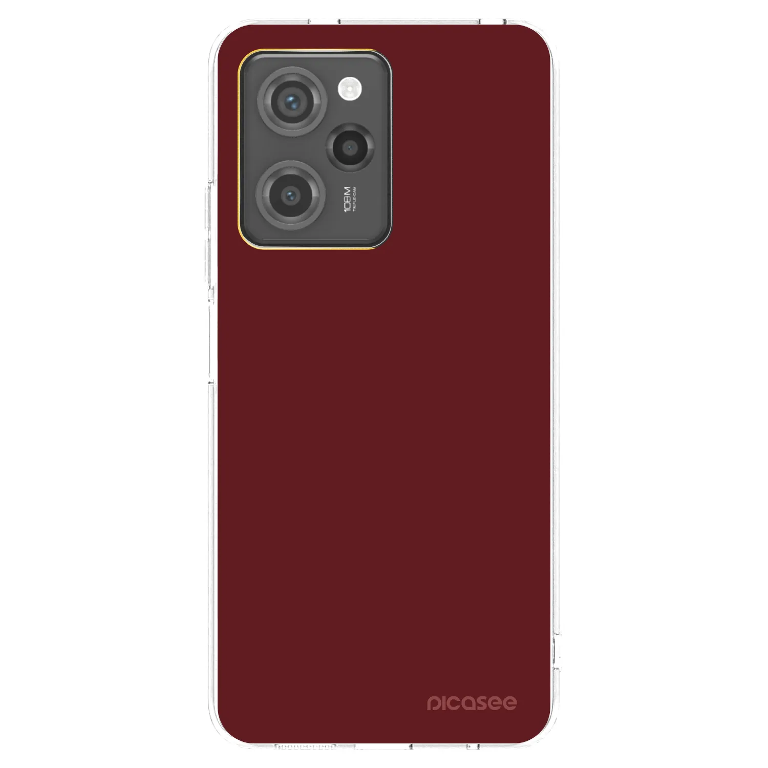 Picasee Xiaomi Poco X5 Pro Hülle - Transparentes Silikon - Red Bliss
