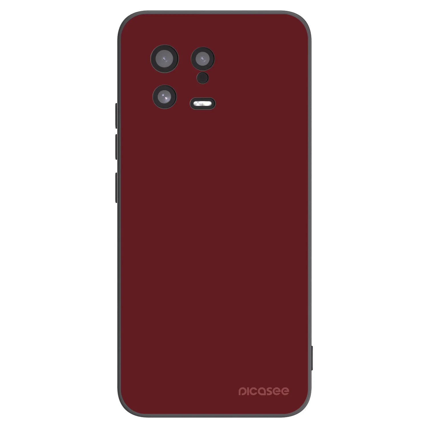 Picasee Xiaomi 13 Hülle - Schwarzes Silikon - Red Bliss