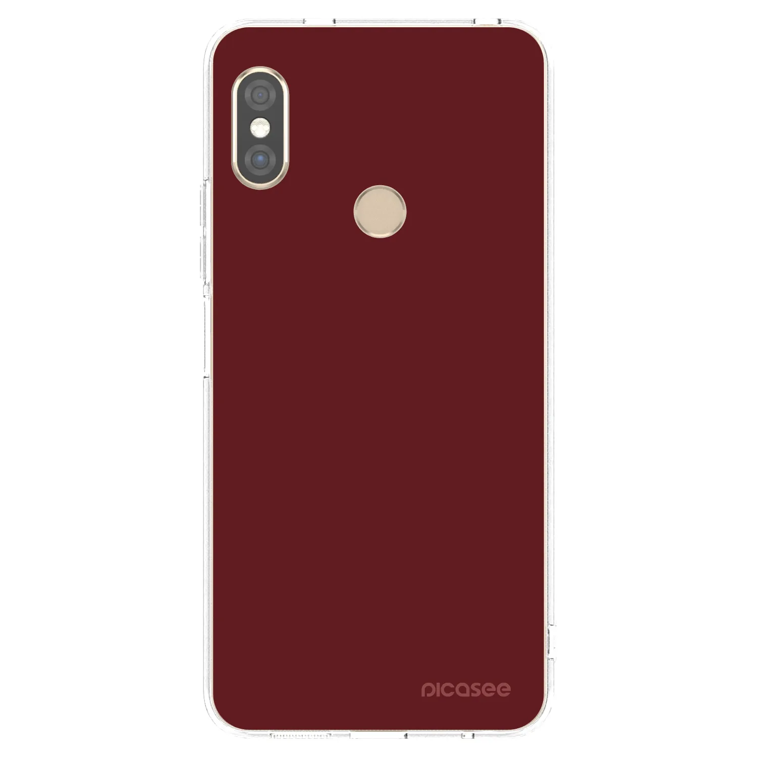 Picasee Xiaomi Redmi Note 5 Global Hülle - Transparentes Silikon - Red Bliss