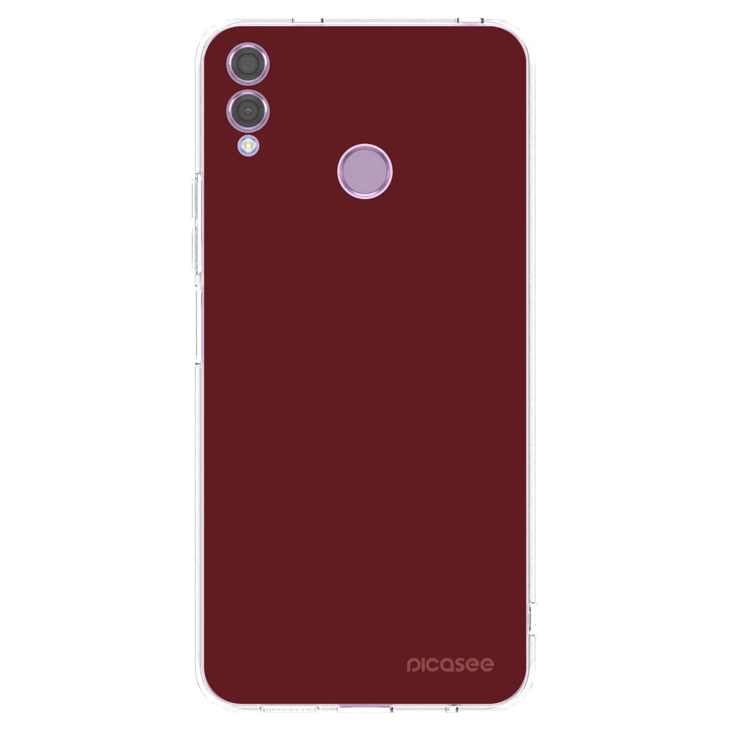 Picasee Honor 8X Hülle - Transparentes Silikon - Red Bliss