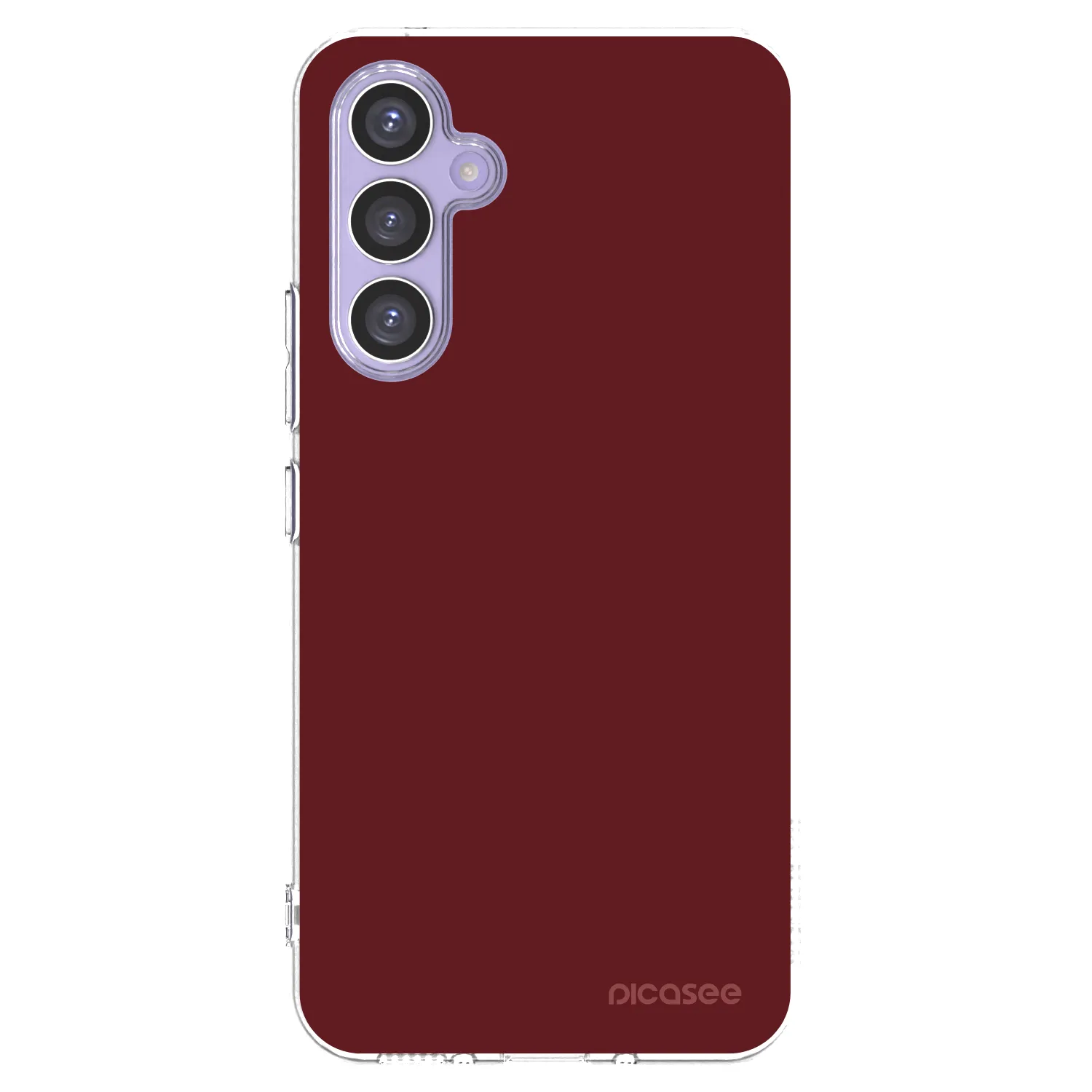 Picasee Samsung Galaxy A54 5G A546B Hülle - Transparentes Silikon - Red Bliss