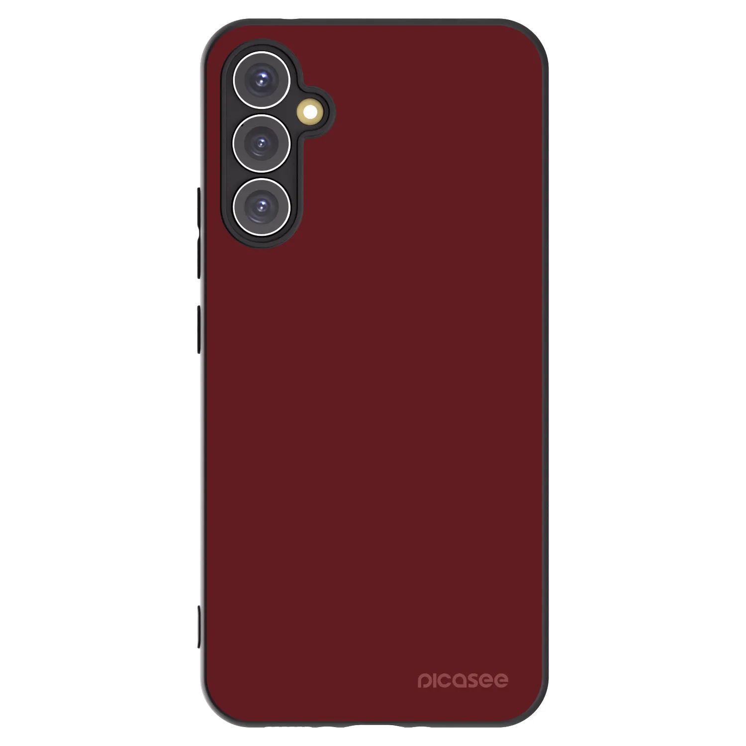 Picasee Samsung Galaxy A34 5G A346B Hülle - Schwarzes Silikon - Red Bliss