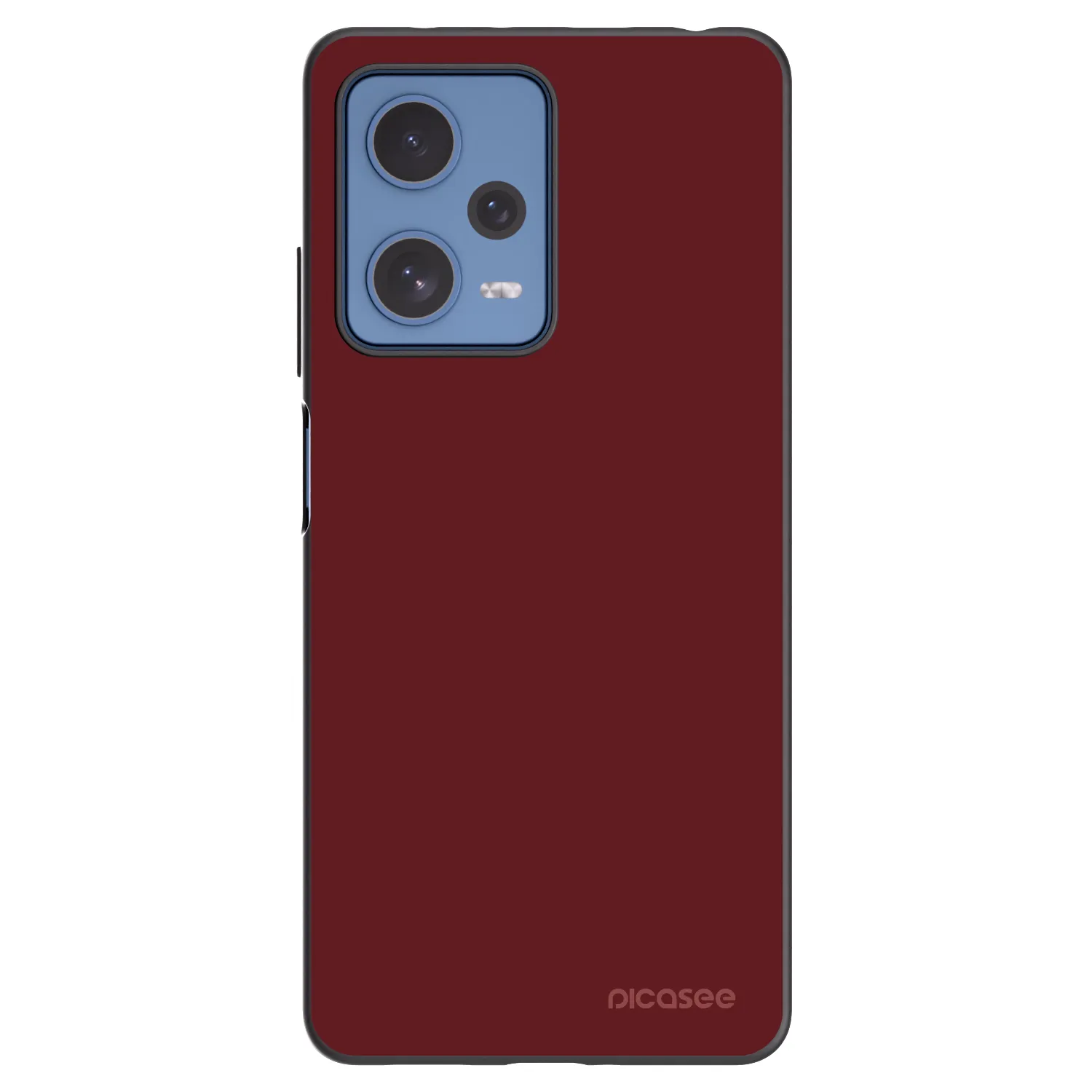 Picasee Xiaomi Redmi Note 12 Pro 5G Hülle - Schwarzes Silikon - Red Bliss
