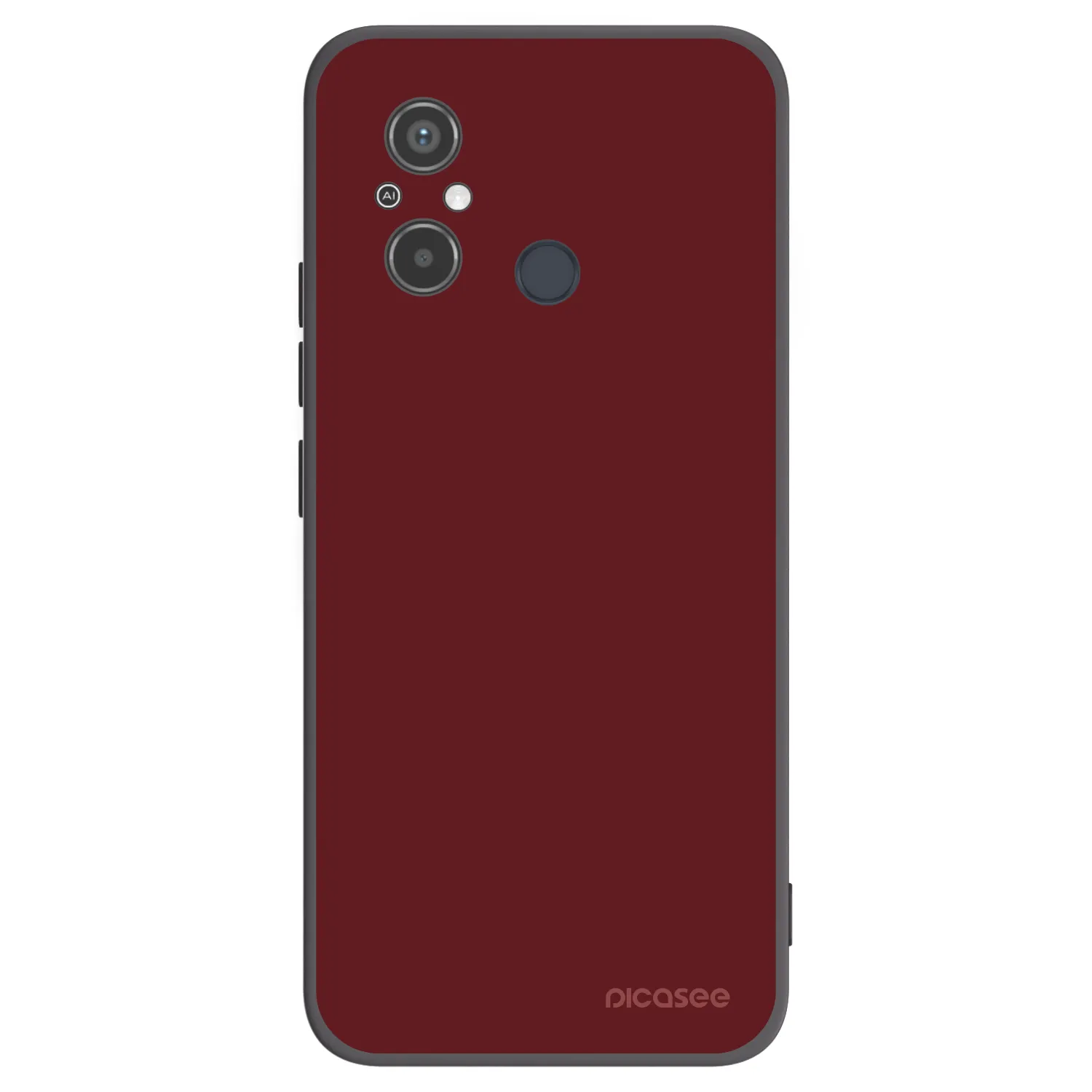 Picasee Xiaomi Redmi 12C Hülle - Schwarzes Silikon - Red Bliss