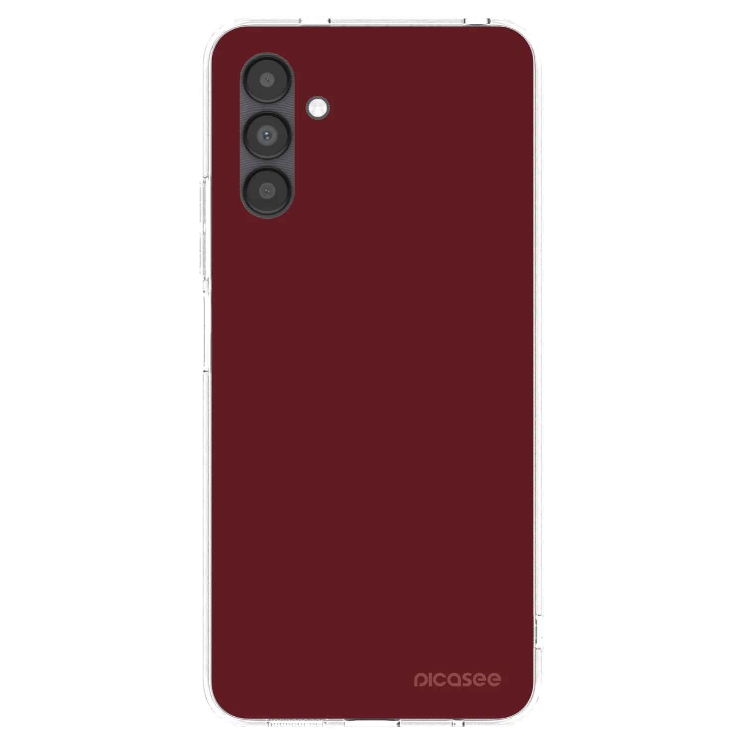 Picasee Samsung Galaxy A04s A047F Hülle - Transparentes Silikon - Red Bliss