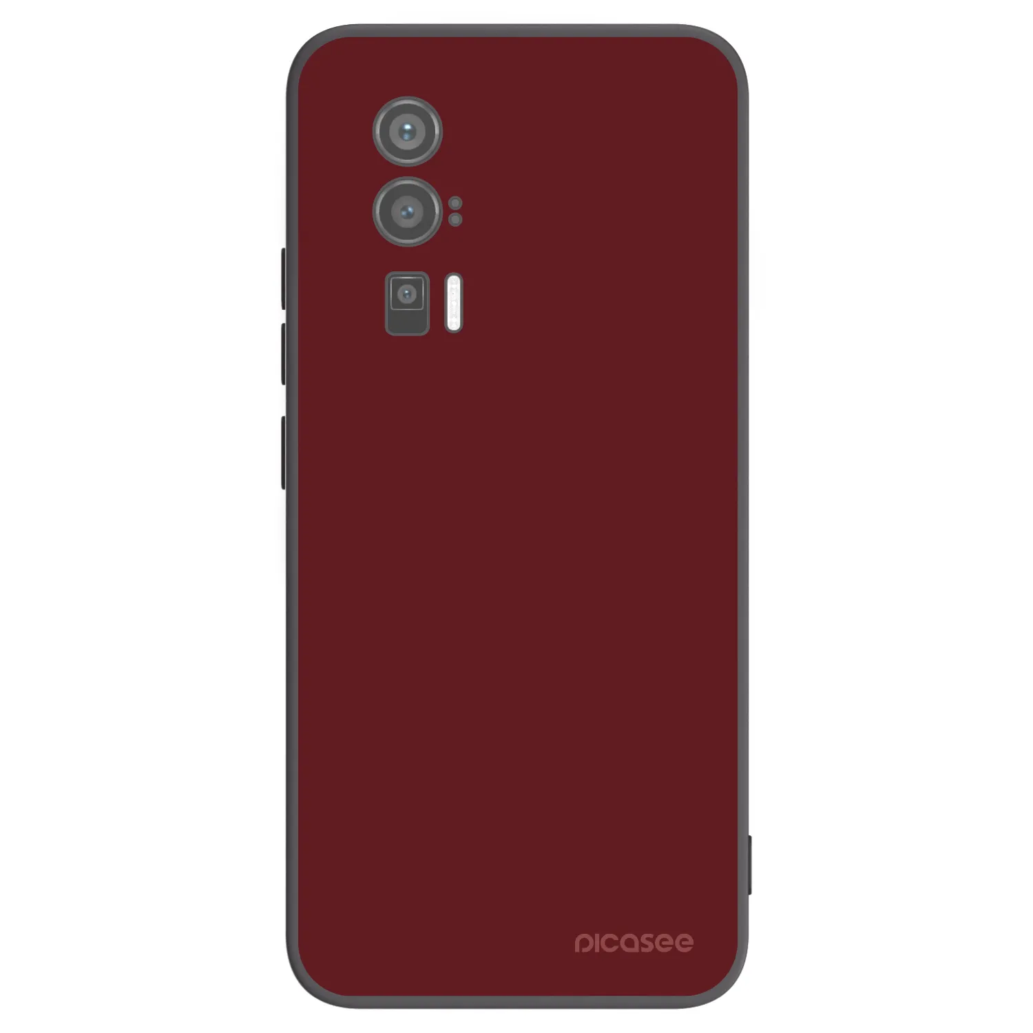 Picasee Xiaomi Poco F5 Pro 5G Hülle - Schwarzes Silikon - Red Bliss