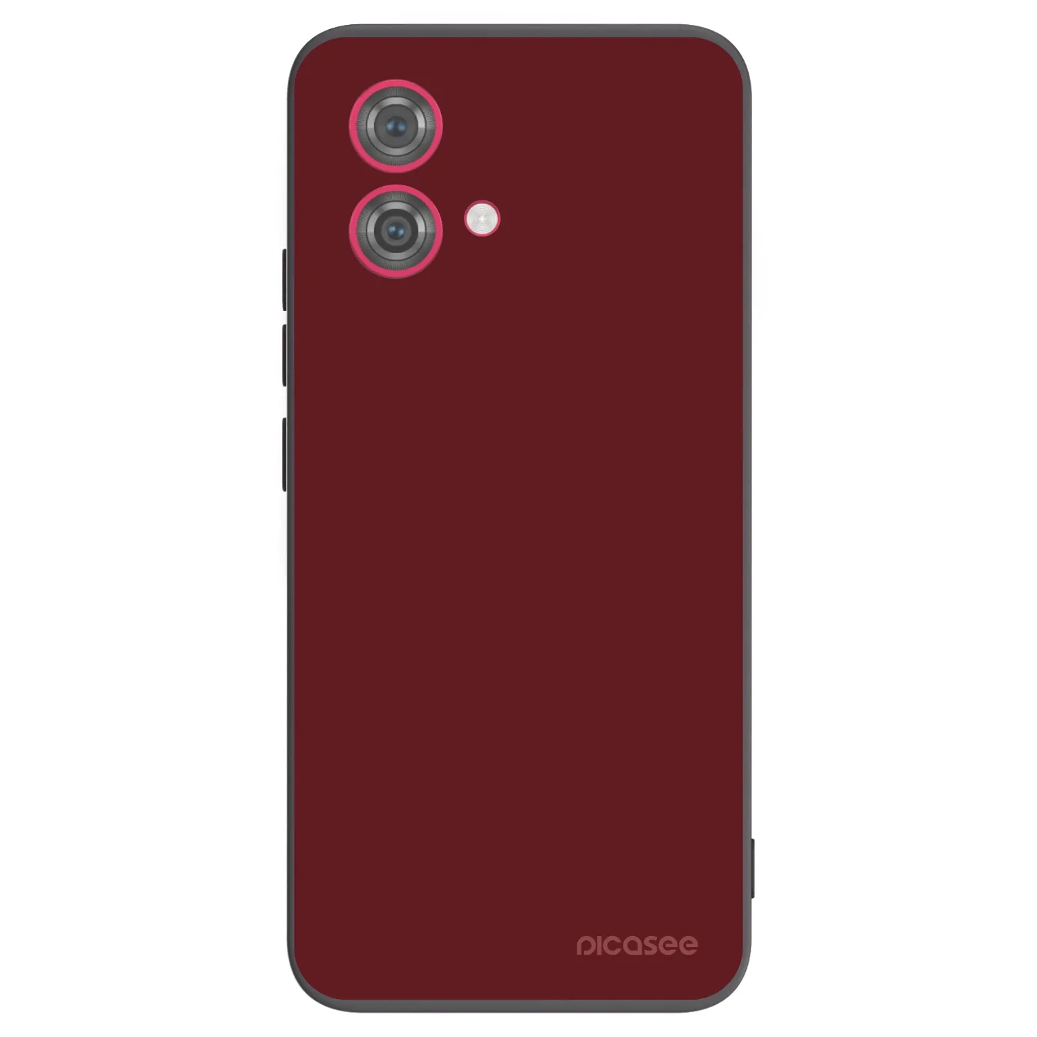 Picasee Motorola Moto G84 5G Hülle - Schwarzes Silikon - Red Bliss