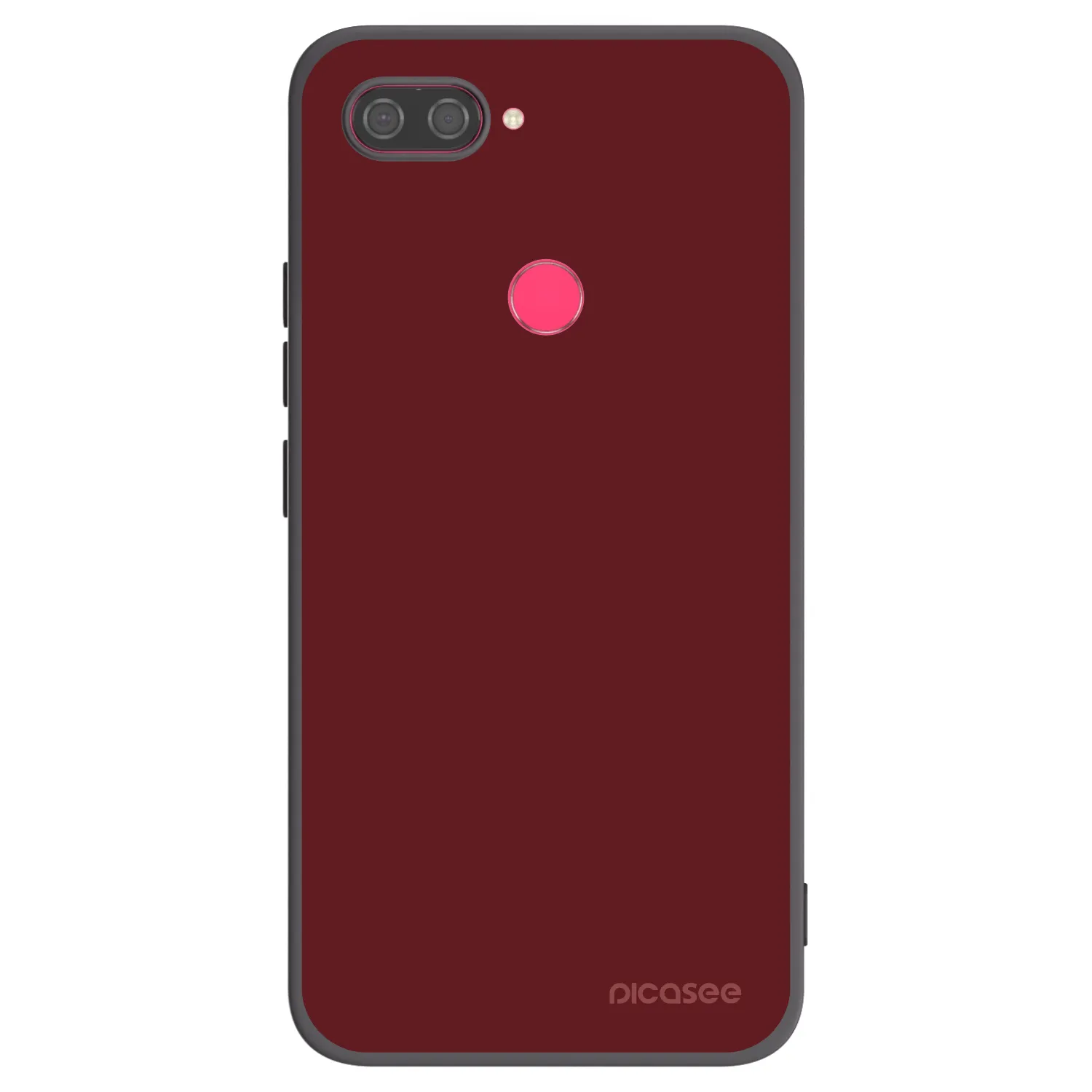 Picasee Xiaomi Mi 8 Lite Hülle - Schwarzes Silikon - Red Bliss