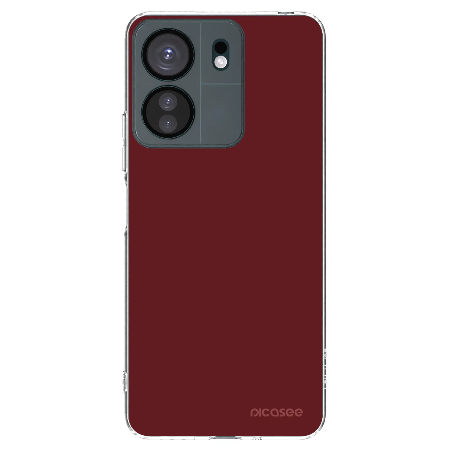 Picasee Xiaomi Redmi 13C 4G Hülle - Transparentes Silikon - Red Bliss