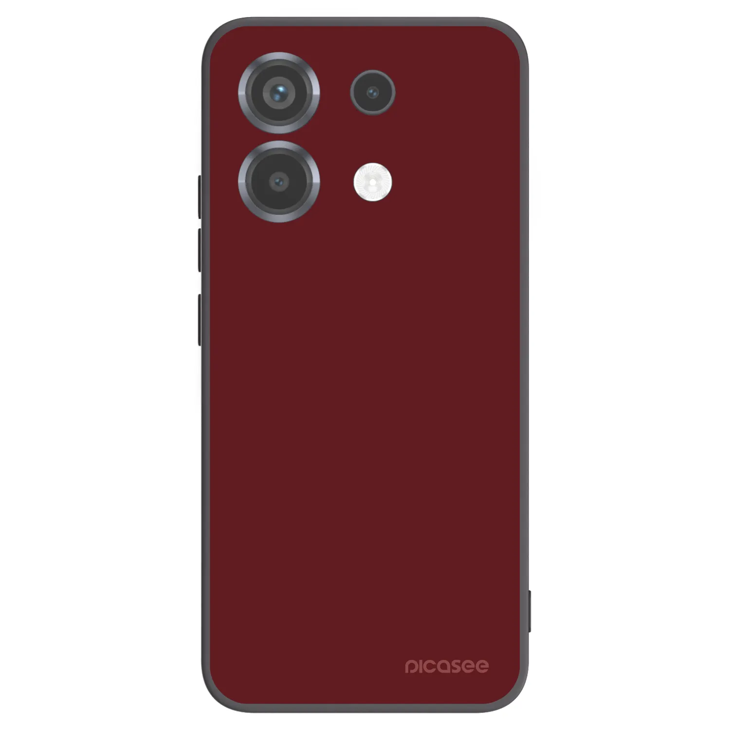 Picasee Xiaomi Poco X6 Hülle - Schwarzes Silikon - Red Bliss