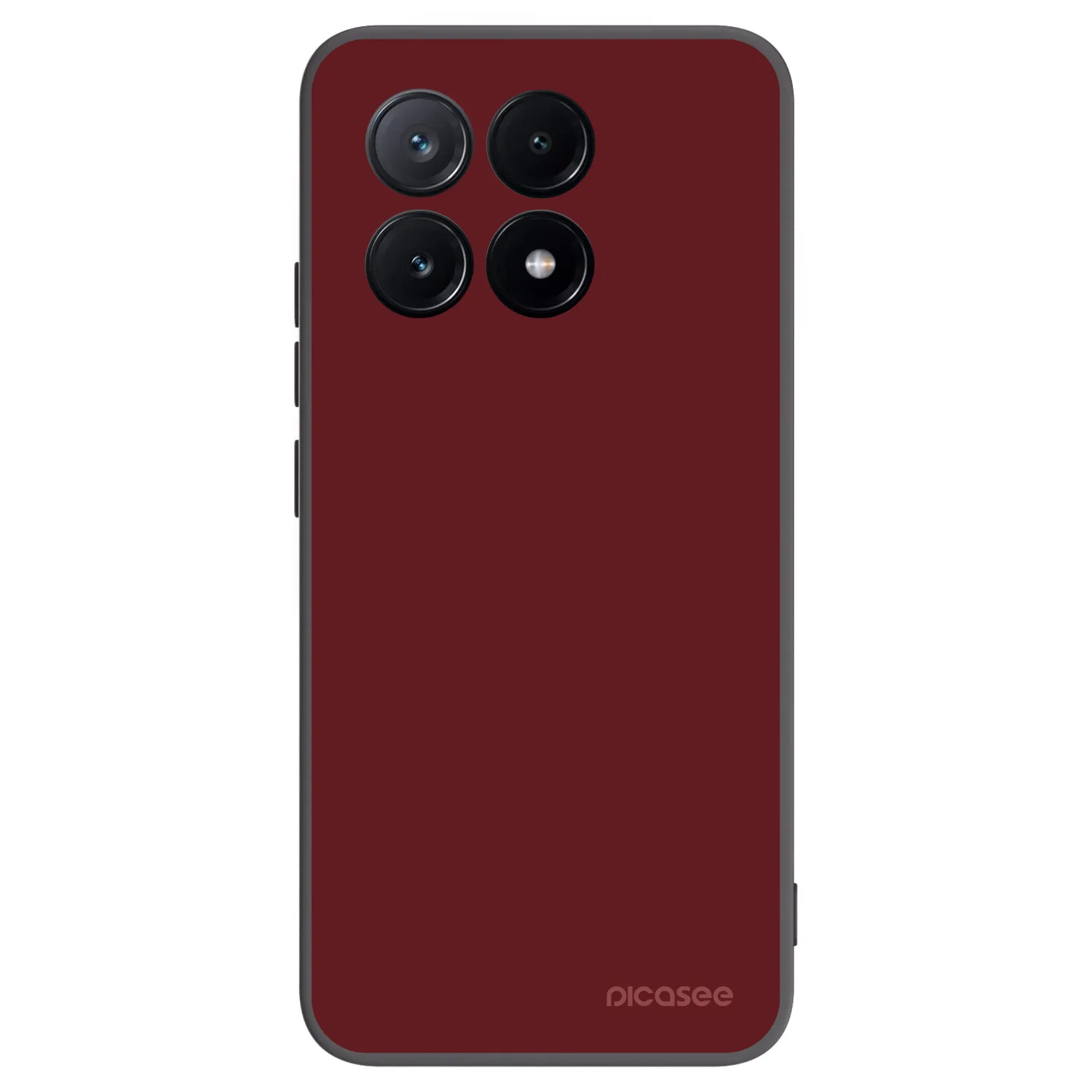 Picasee Xiaomi Poco X6 Pro Hülle - Schwarzes Silikon - Red Bliss