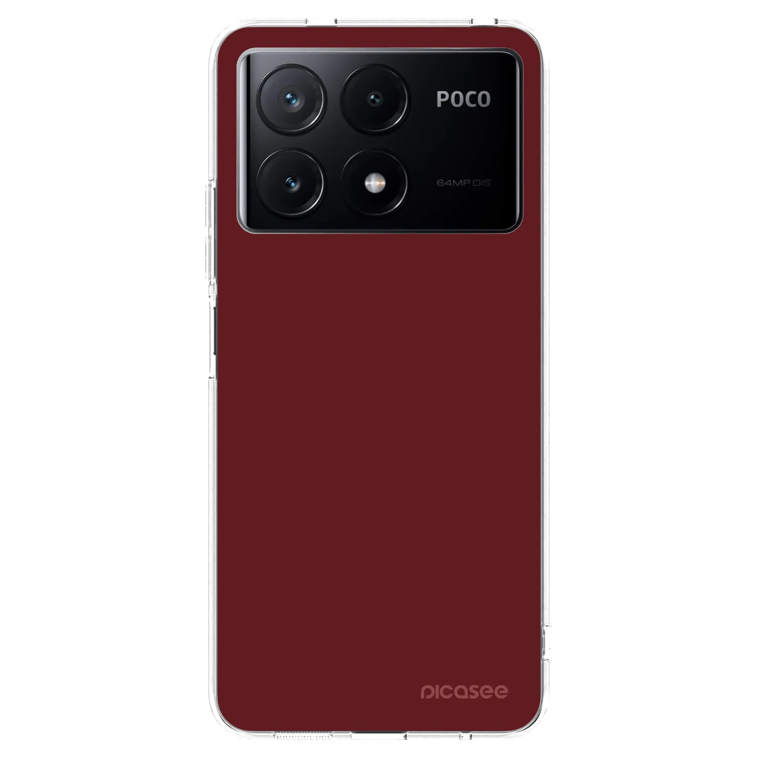 Picasee Xiaomi Poco X6 Pro Hülle - Transparentes Silikon - Red Bliss